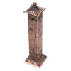 Copper Incense Tower - Portable Retro Vertical Incense Holder with