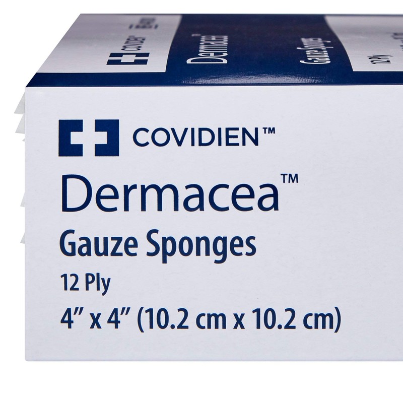 Kendall Dermacea GAUZE SPONGE 4X4X12 STERILE