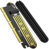 M.2 SSD Adapter PCIe x16 x8 x4 with Heatsink and