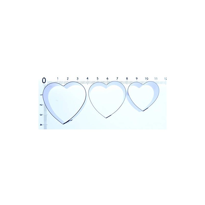 Dog Rose Petal Cutter Set - Set of 3 Cutters
