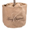 Videx - Winter Protection Jute Planter Merry Christmas Height 45