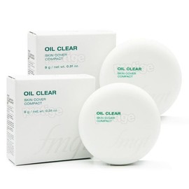 The Face Shop 더페이스샵 오일클리어 스킨 팩트 9g+9g33980074 The Face Shop Oil Clear Skin Pact 9g+9g33980074