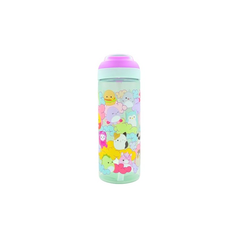 HOX SQUISHMALLOWS Reusable BPA free Kids Atlantic Water Hydration Bottle