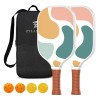 OEM/ODM USAPA Approved Fiberglass Honeycomb Core Pickleball Set with 4