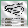 DEERACE Traditional Recurve Bow String and Bowstring Finger Savers Set,