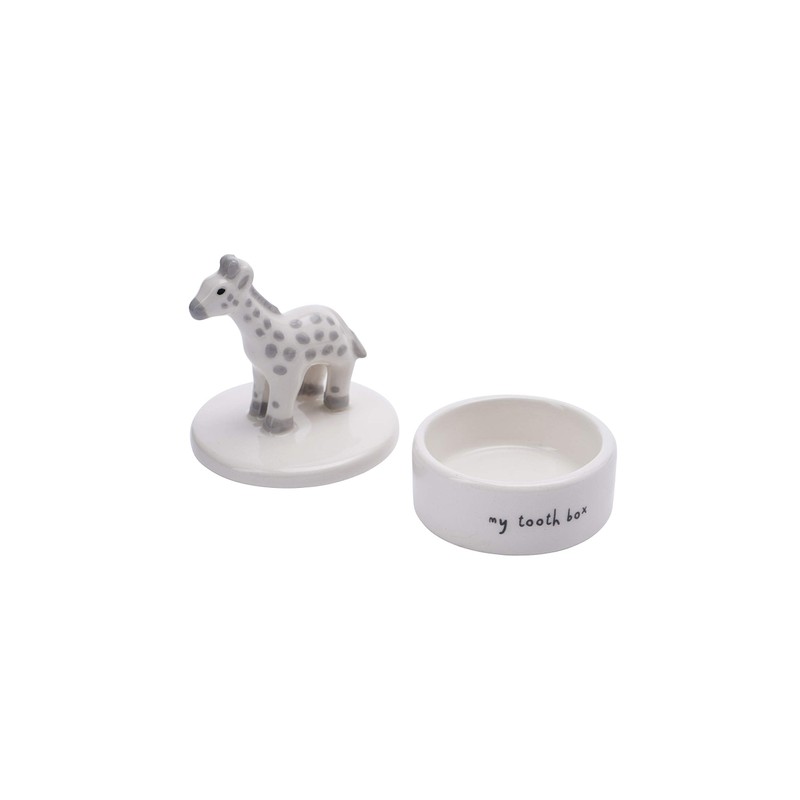 CGB Giftware | Baby Giraffe Tooth Box | Tooth Organiser