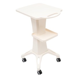 White Beauty Cart No. 7 Trolley Salon Trolley Stand Rolling Cart, Spa Cart Beauty Equipment Tool Cart with Silent Universal Wheels, Beauty Salon Trolley Cart for Beauty Salons, Studio, 37x45x72cm