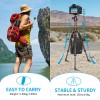Koolehaoda Portable Camera Tripod Travel Mini Tripod Tabletop Tripod for