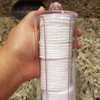 BBDOU Cosmetic Cotton Pad Holder - Acrylic Makeup Remover Organizer