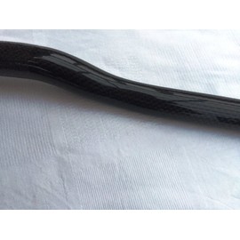 Full Carbon Handlebar Riser MTB Handlebar 25.4 mm 580-700 mm Approx. 120 g New (700 mm)