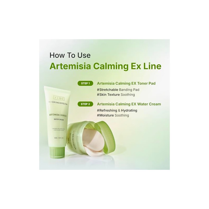 BRING GREEN Artemisia Calming EX Toner Pad 75pads