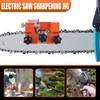 MRELC Chainsaw Sharpener, Chainsaw Sharpening Jig Kit, with Tungsten Burr