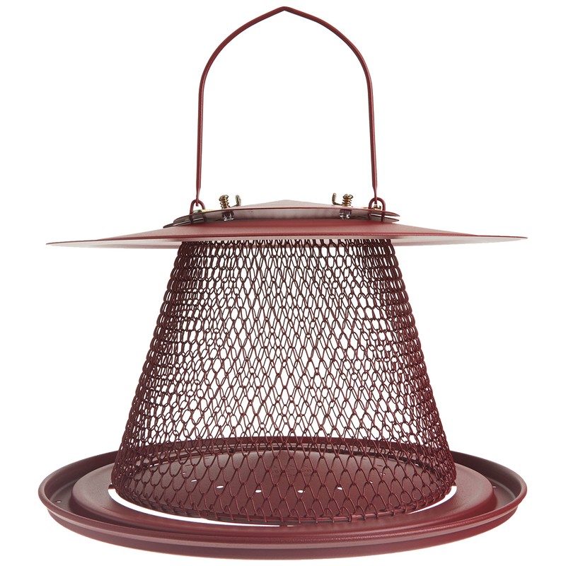 Perky-Pet C00322 Red Cardinal Bird Feeder - 2.5 Feed Capacity
