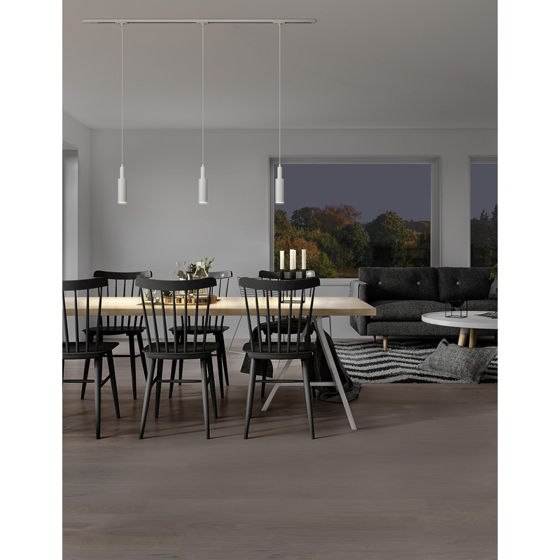 LEDVANCE TRACKLIGHT PENDANT CYLINDER Rail Pendant Lights with GU10 Socket,
