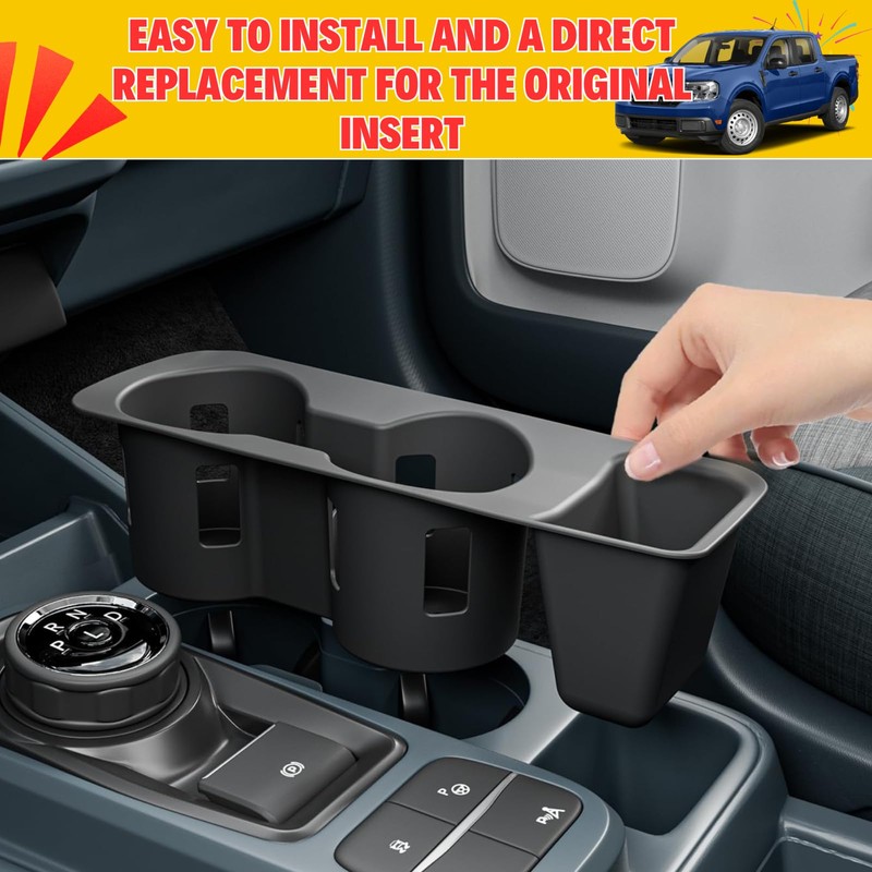 2PCS Silicone Cup Holder Insert Liner for 2025 2024 2023