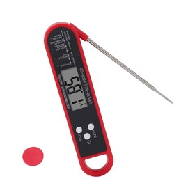 Digital Kitchen Thermometer, 180° Rotatable, Measurement of Food Temperature (-50~300°C), Food Thermometer, for Kitchen, Magnet & Hanging Hole, Ideal for Kitchen, Grill, Oven, Fridge