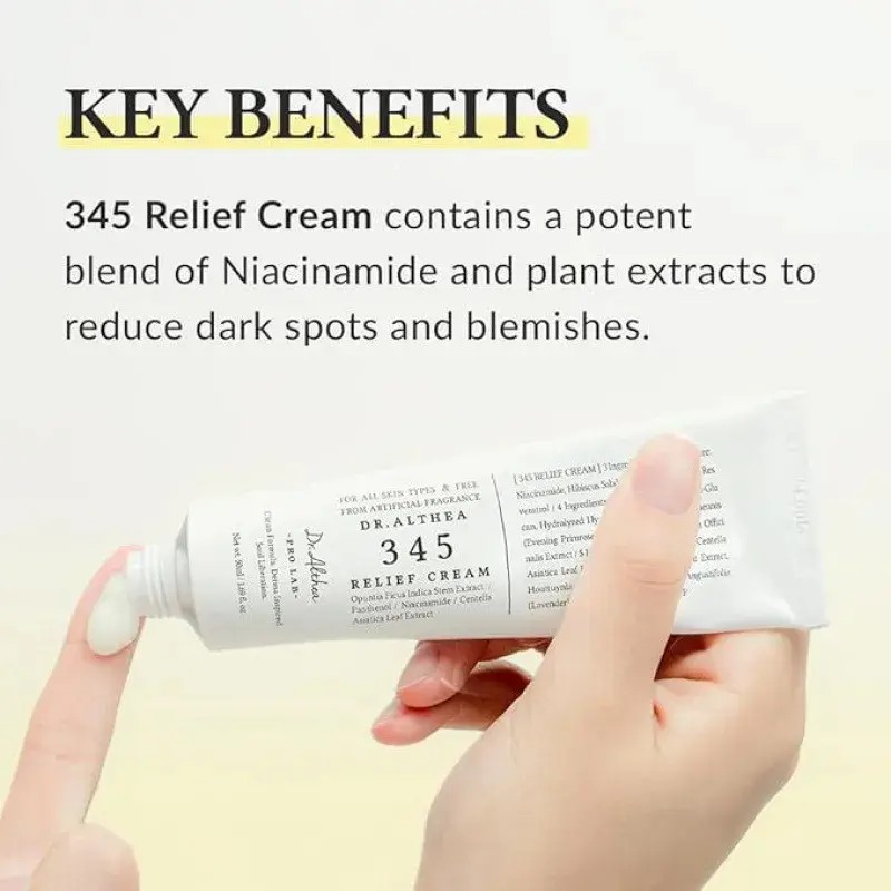 Crema Facial Dr. Althea 345 Relief Coreana Con Niacinamida