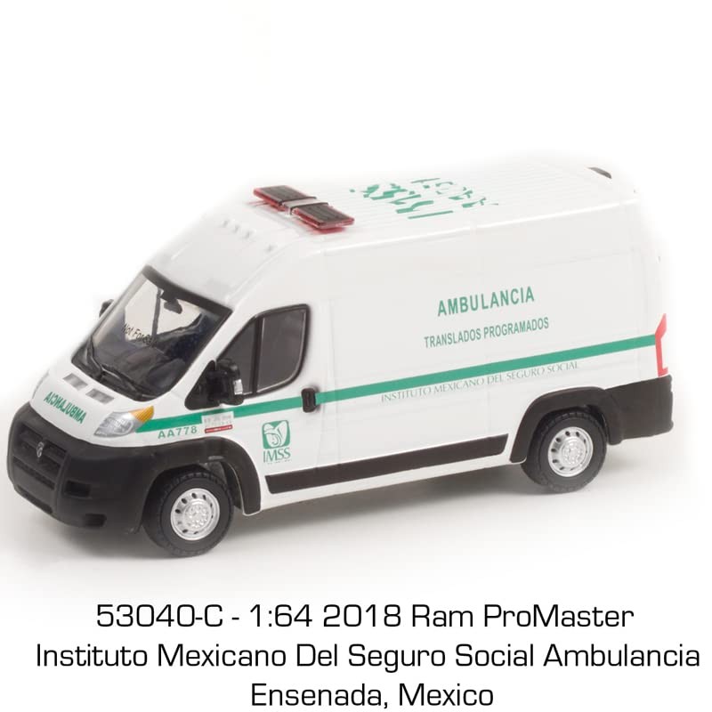 GREENLIGHT Green Light 1:64 Route Runners Series 4 "2018 Ram