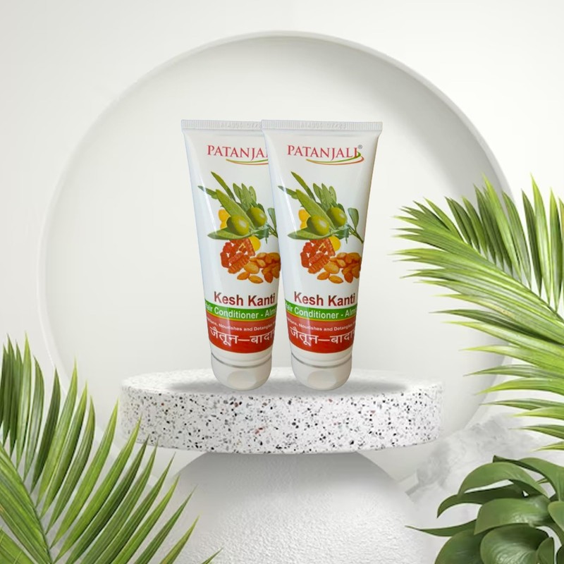 patanjali Kesh Kanti Hair Conditioner Almond 100gm / 3.38 fl