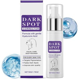 Corrector de manchas oscuras para la cara y el cuerpo, crema de tono rápido, suero de retinol brillante, reducir manchas oscuras y marcas, 50g / 1.76oz