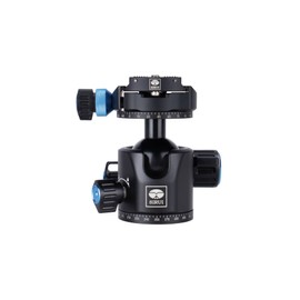 SIRUI ST-10X Ball Head Professional Stable Ball Head for Tripods, Cameras, Low Gravity Panoramic Head, for Arca-Swiss Compatible, with QR Plate, Independent Locks, 20kg/44.1lbs Load