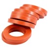 20 Pack Garden Hose Washers – 3/4 Inch Red Rubber
