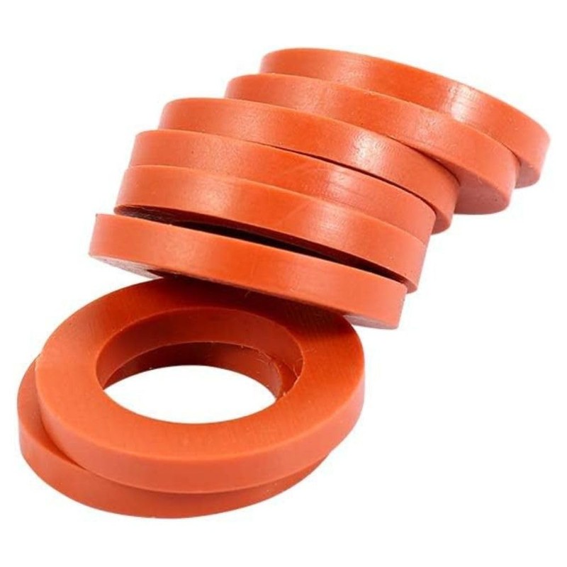 20 Pack Garden Hose Washers – 3/4 Inch Red Rubber