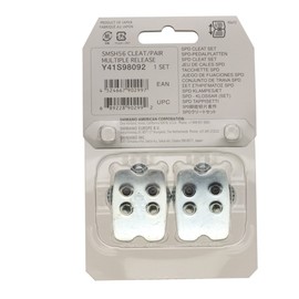 SHIMANO SM-SH56 Cleat Set with Counter Plates, Black, one Size