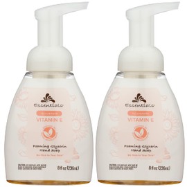 Essentials Foaming Glycerin Hand Soap, Vitamin E, 8-Fluid Ounce, Pack of 2