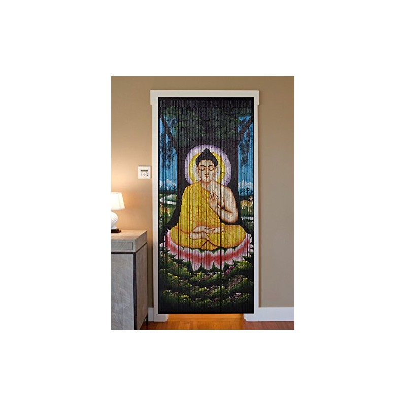 Beads of Paradise NYC Bead Bamboo Curtain Buddha Under The