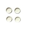 Häfele 4-Piece Plastic Hinge Hole Cover - 35mm, White -