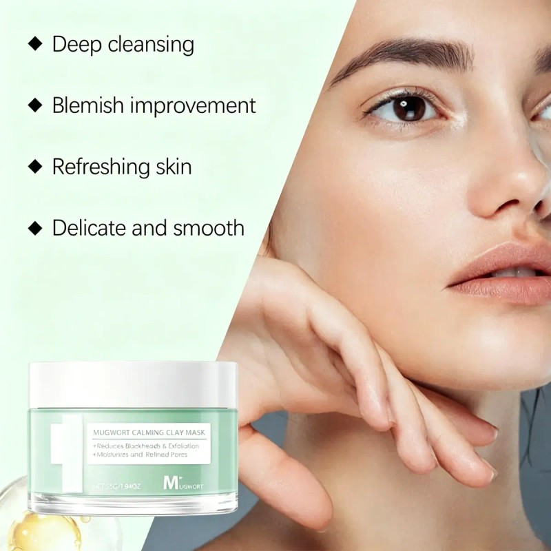 Mascarilla Facial Arcilla Puntos Control Acné-todo De Piel