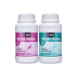 LET'S RESIN Silicone Mold Making Kit 10A,Liquid Silicone Food Grade for Mold Making, Extra Soft & Elastic Silicone Rubber, Ideal for Casting Resin Molds,3D Silicone Molds (Jade Green ) - LET'S RESIN - Type: 20.46oz