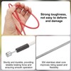 sourcing map Bicycle Shift Cable Housing Set Universal Bicycle Brake