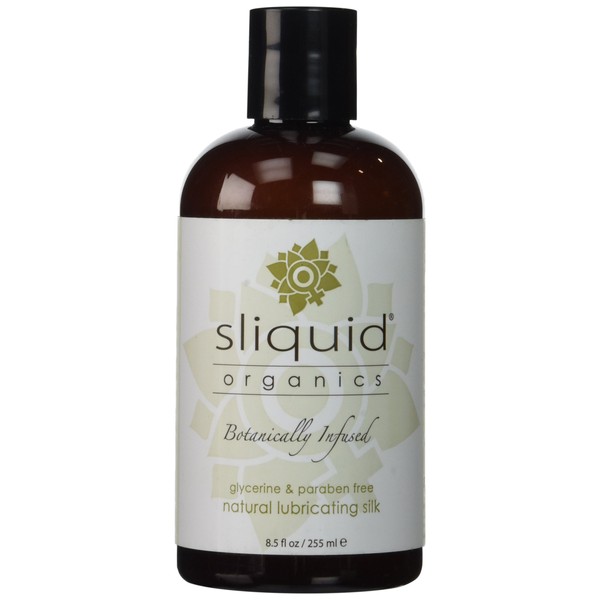 Sliquid Organics Silk Lubricant, 8.5 Ounce