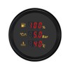 ELING 52mm Digital Multifunction Gauge with Adjustable Signal Fuel Level