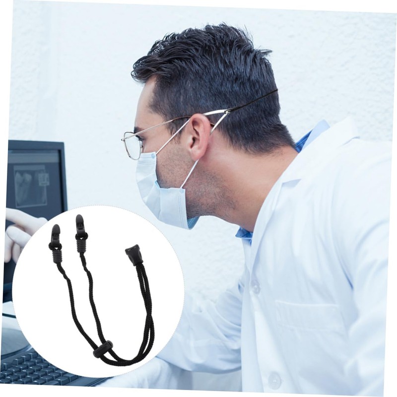 Mikinona 3Pcs Mask Extend Strap Removable Ear Saver for Standard