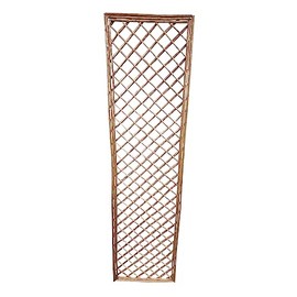 Flat Top Debarked Willow Trellis Panel