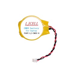 LJCELL CMOS Battery for IBM Lenovo Thinkpad T430 T450S T460 T460P T480S DELL Latitude E5450 E5430 E5440 E5530 E6420 E6320 E6330 Inspiron 9400 Laptop BIOS RTC CR2032 Battery with 2 Wire