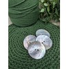 Natural Nacar Pearl Shell Buttons - Nacre - Concha -