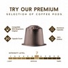 ESPRESSO ITALIA 100 Aluminum Capsules Compatible with Nespresso Original Lines