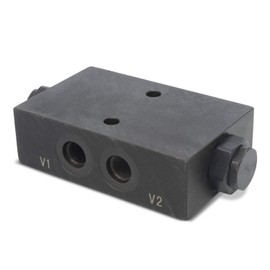Double Pilot Operated Hydraulic Check Valve, #6 SAE Ports, 11 GPM
