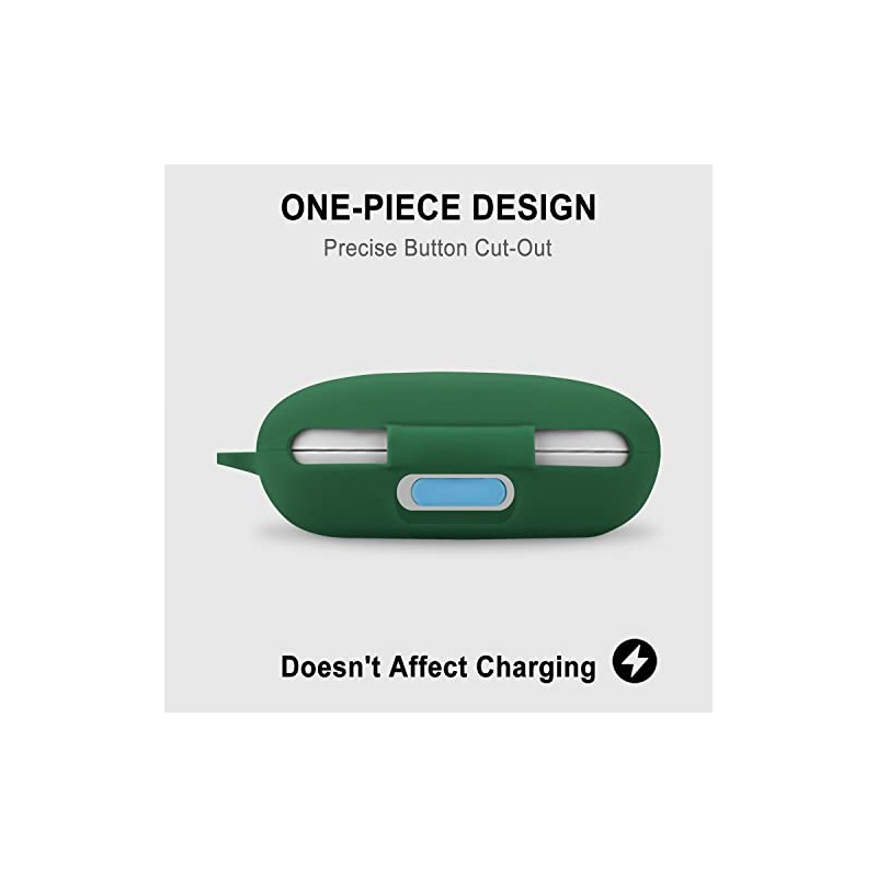 Geiomoo Silicone Case Compatible with Skullcandy Push Active, Protective Cover