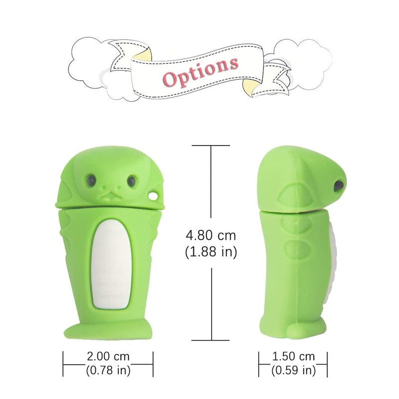 Leizhan 5 x 8GB Cute Animals USB Flash Drive, Cartoon