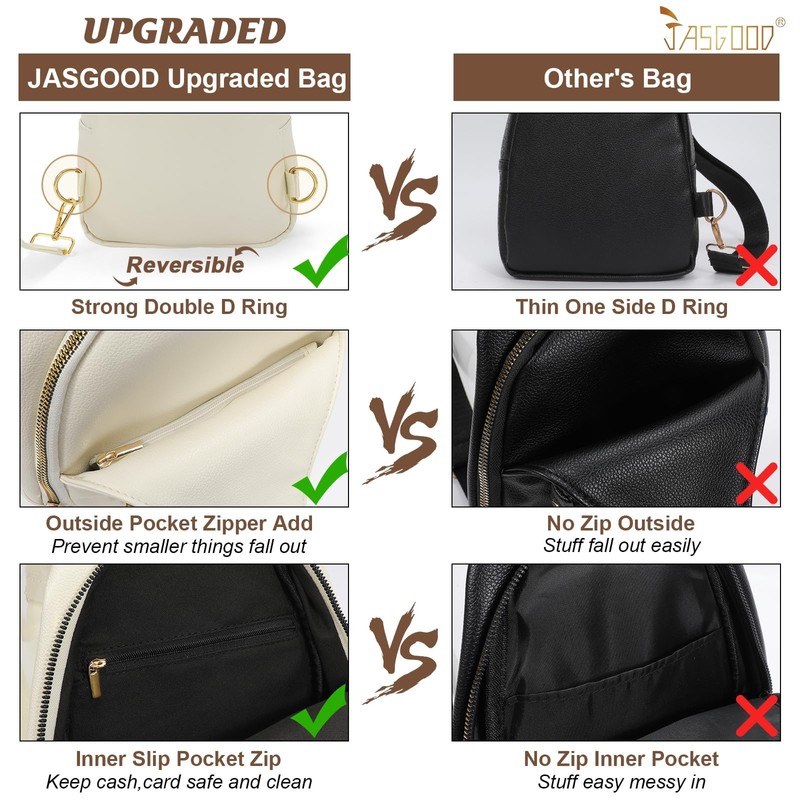JasGood Backpack, beige