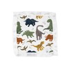 Little Unicorn Cotton Muslin Security Blanket 3 Pack - Dino