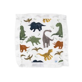 Little Unicorn Cotton Muslin Security Blanket 3 Pack - Dino Friends