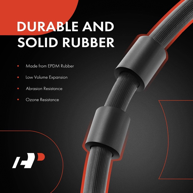 A-Premium Rear Driver Outer Brake Hydraulic Hose Compatible with Select