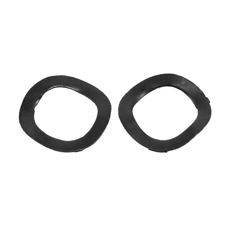 Sourcingmap 10mm Inner Diameter 15mm Outer Dia 0.3mm Thickness Carbon