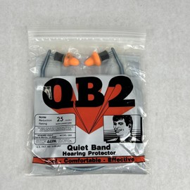 Howard Leight QB2 Headband Earplugs – Reusable Hearing Protection Quiet Band
